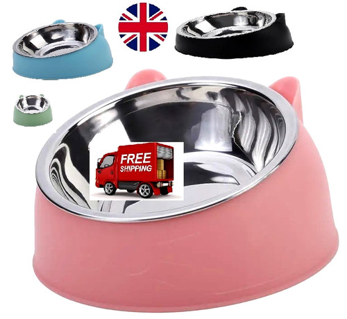Stainless steel pet bowl - stainless,