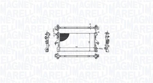 Radiator engine cooling fits - radiator,