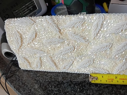 Clutch bag purse vintage 40s - clutch,