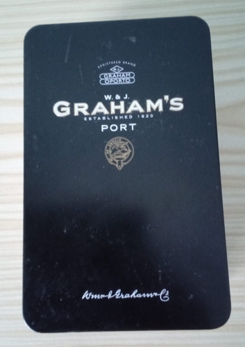 Vintage graham port empty - graham's,