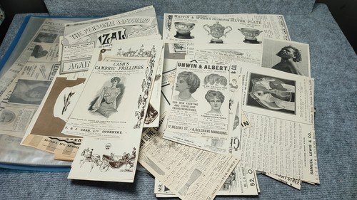 Vintage advertising ephemera - vintage,
