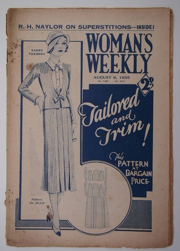 Vintage woman weekly - vintage,
