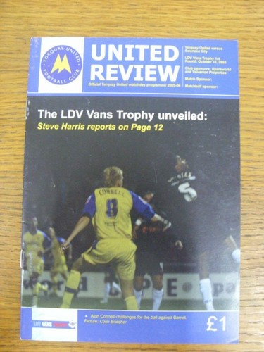2005 torquay united v - torquay,