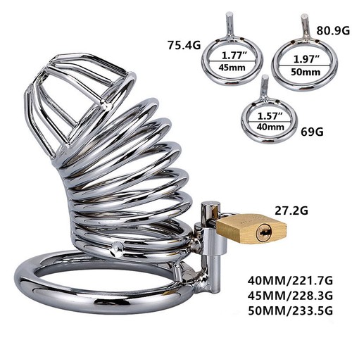 Steel plated male - plated, men's