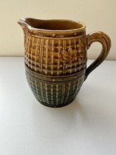 Vintage Retro Majolica Barrel