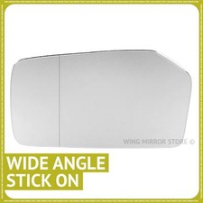 Left side for Mercedes W123 C123 1977-1985 Wide angle wing mirror glass