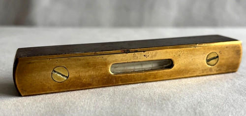 Vintage brass spirit - vintage, level