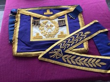 Masonic Grand Officers Standard Bearers Apron And Sash
