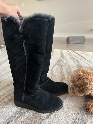 Ugg knee high black - knee,