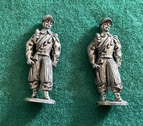 Miniature pewter figurines - pewter,