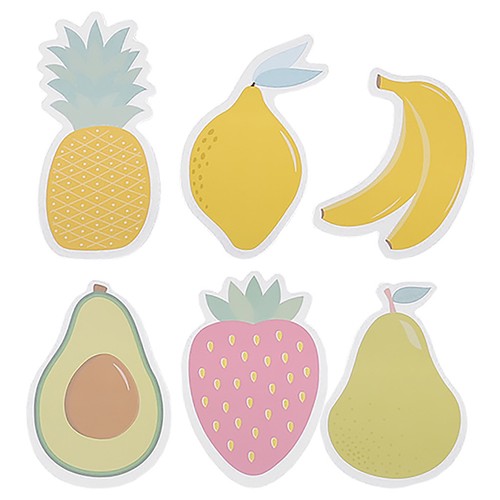 Pcs fruit themed adhesive - pcs, fruit-themed