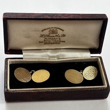9ct Gold Cufflinks 5.35g
