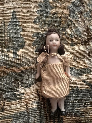 Antique all bisque doll - all,