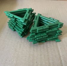 20 pieces Polydron - green