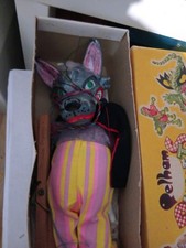 Pelham Puppet - 1963 Wolf | rare original vintage....in His Box Too.. 