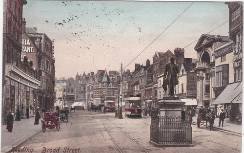 Broad street early cars - broad,