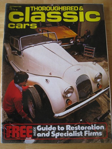 Classic cars magazine oct - magazine, 1978