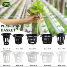 10pcs Heavy Duty Hydroponic Mesh Pot Net Cup Basket Hydroponic Plant Grow