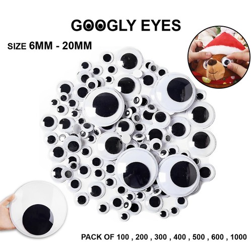 100 1000pcs googly - 100-1000pcs,