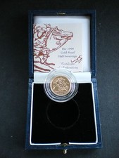 Royal Mint UK GOLD PROOF HALF