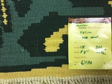 Large handmade kelim 12 ft x 9ft 8 ins ( 365 cm x 294 cm)