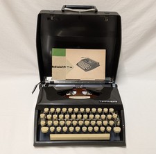 Refurbished CUBIC FONT 1971 Adler Tippa S Typewriter - Serviced, Cleaned
