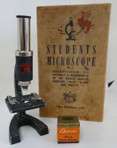 Vintage student microscope - student, no