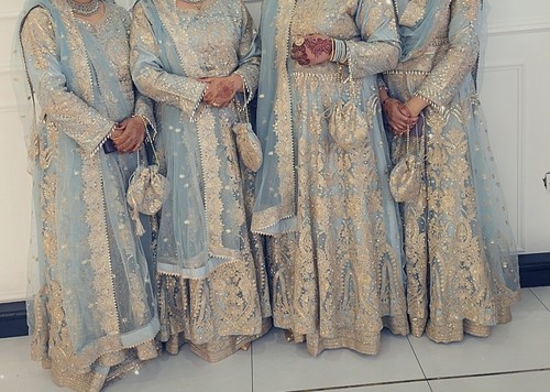 Asian wedding and party lehnga