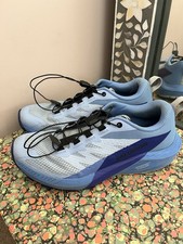 SALOMON WOMENS SENSE RIDE 5 BLUE TRAIL RUNNING SHOES UK 6