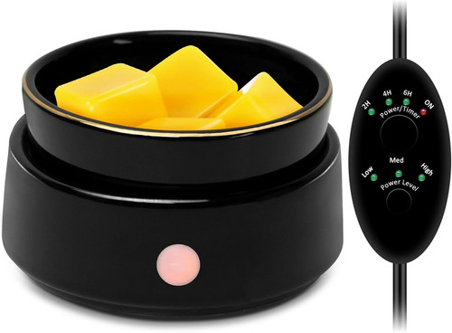 Candle melt warmer with timer - candle,