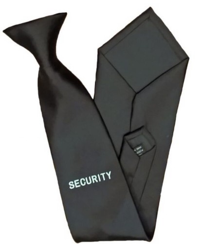 Black security clip tie for - security,