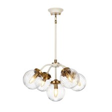 Elstead Cosmos 5 Light Brass &