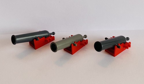 Lego cannon grey - grey, shooting