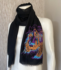 PAUL SMITH HOMER AFGHAN HOUND DOG LIGHTWEIGHT WOOL SCARF