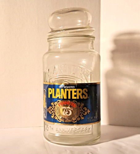 Planters peanuts jar 75th - planters,