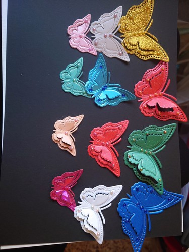 Paper butterflies - paper,