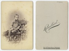 CAB PHOTO PORTRAIT OF A BOY W/