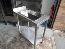 Fully Welded Stainless Steel Breading Infill Table 1/1  400 x 750 mm £110 + Vat