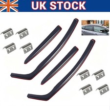New 4x Tinted Wind Deflectors
