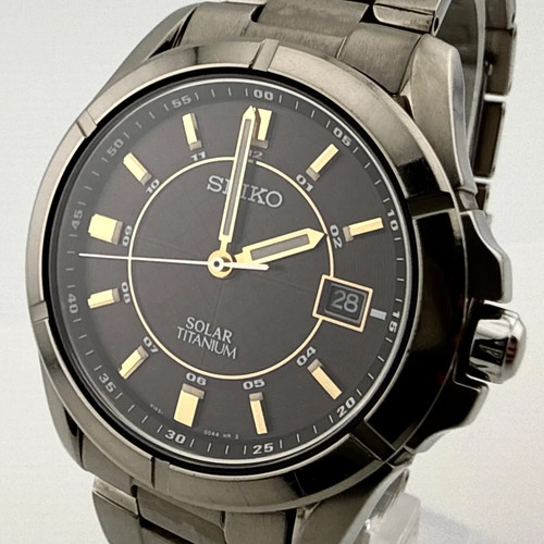 Seiko v145 0ax0 - v145-0ax0, titanium