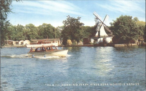 Horning ferry mill river - ferry, bure