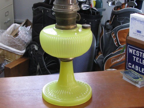 Vintage aladdin oil lamp - vintage,