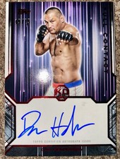 Dan Henderson UFC On Card Autograph Numbered 15/25
