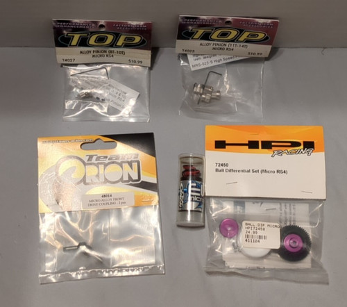 Hpi micro rs4 parts - micro,