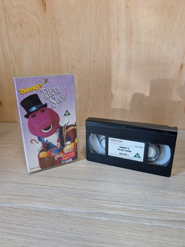 Barney talent show vhs tape - barney's,