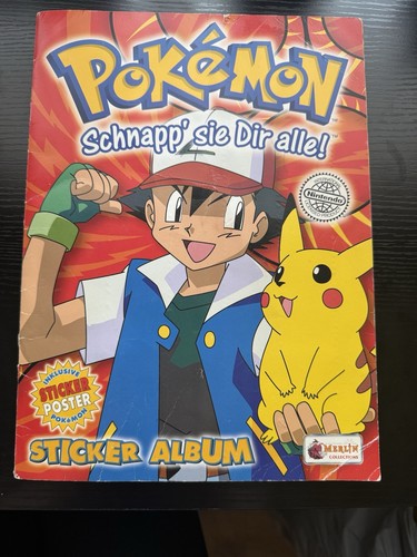 Pokemon sticker album - pokemon, 1999