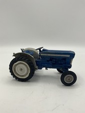 Vintage Blue Farm Tractor