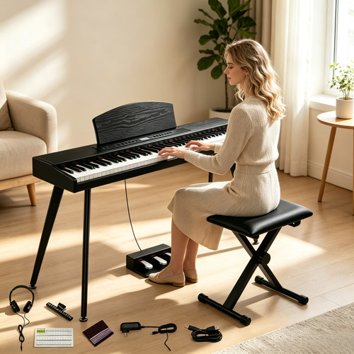 Key digital piano for home - digital,