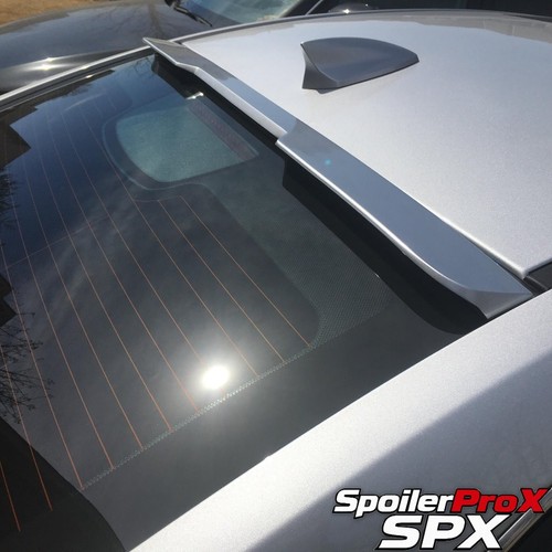 Rear window roof spoiler - roof,