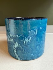 Vintage MCM retro blue aqua